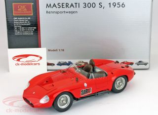 : Maserati 300S Sportwagen season: 1956 Article ID: M 105 colour: red