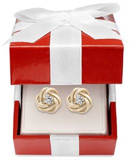 Wrapped in Love™ Diamond Earrings, 14k Gold Diamond Earrings (1/3 ct