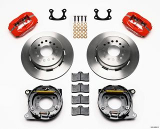 Wilwood Disc Brake Kit Complete 65 69 Ford Mustang Red