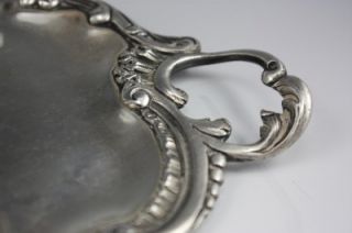 Antique French Sterling Silver Cup and Tray