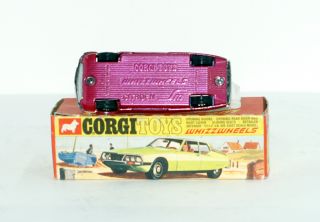 Corgi Toys 284 Whizzwheels Metallic Purple Citroen SM