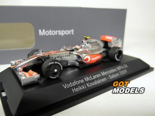 Vodafone McLaren Mercedes MP4 24 F1 1 43 Scale Model Car Kovalainen