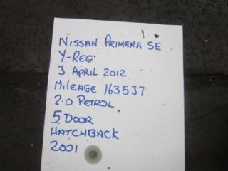 Nissan Primera P11 Facelift 99 02 2 0 Speedo Speedometer Clocks 163K