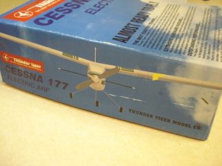 Thunder Tiger Cessna 177 Almost Ready to Fly Electric R C Model