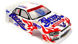 Item No S015   1/10 Scale 190mm Nissan Skyline Drift Painted Body