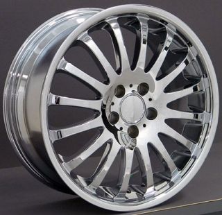 18 Rims Fit Mercedes Chrome Wheels 18x8 18x9 Set