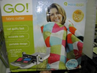 Accuquilt Go Fabric Cutter Cutting Dies Manual and Disk Repair Parts