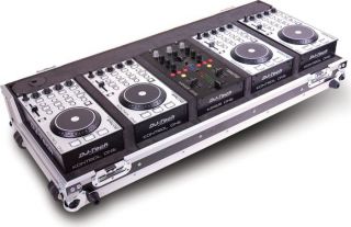 DJ Tech HYBRID101 USB MIDI 4 Deck DJ Controller System