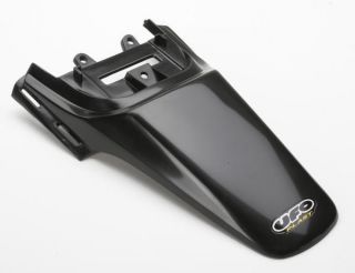 UFO Plastics Rear Fender Black for Honda CRF50F 04 12