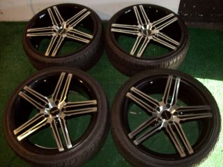 Wheels Tires Black Mercedes s CL Class S500 S430 S420 S320 CL500 220