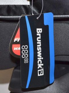 Brunswick Pro Glide 4 Ball Roller Bowling Bag Charcoal Black
