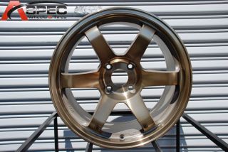 17x9 Rota Grid 4x114 3 12 Full Royal Sport Bronze Wheel Fits 240Z