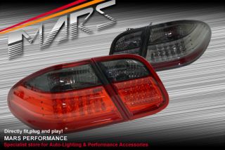 Smoked Red LED Taillight Mercedes Benz CLK W208 C208