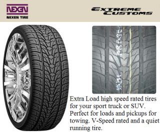 20 inch XD Rockstar Wheels Rim Tire Package 275 55