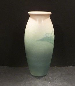 Rookwood Vellum Vase with Lilies of The Valley Elizabeth Lincoln Mint