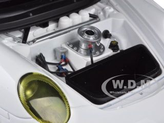 2010 PORSCHE 911 (997) GT3 RSR PLAIN BODY VERSION WHITE 1/18 AUTOART