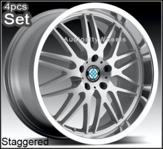 20 inch for BMW Wheels and Tires 5 Series M5 Staggered Rims