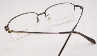optical half rim eyeglasses frame eyeglass Rxable spectacles PASKA 301