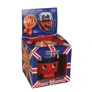 NEW UNION JACK HENRY THE HOOVER DESK VACUUM LIMITED EDITION OFFICE TOY
