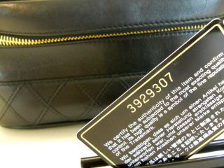 Chanel Vanity Bag Black Authentic FreeSh 351