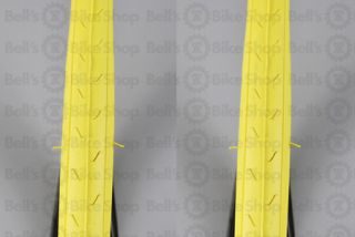 CST C740 Tires Pair 700x23 Yellow Track Fixed Gear Road