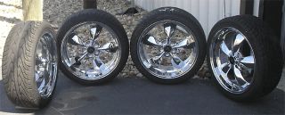 Bullitt Wheels 20x8 5 10 20 inch Tires 2005 Rims Deep Dish