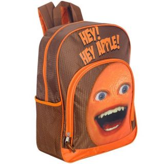 Annoying Orange 16 inch Backpack Brown