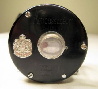 Ambassadeur 5000C Casting Reel Big A Grooved Rims 136389 Case