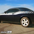 2011 & up Dodge Challenger Side Stripe decal kit Dual+Strobe stripes r