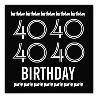 Birthday Party Invites on Www Zazzle Com 60th Birthday Party Invitation In Black Gold 161