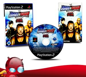 Playstation 2 Spiel WWE SMACK DOWN VS RAW 2008 OVP