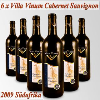 Fl. Rotwein Villa Vinum Cabernet Sauvignon 2009 Südafrika