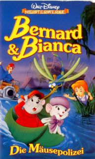 Walt Disney   Bernhard & Bianca   Die Mäusepolizei   VHS