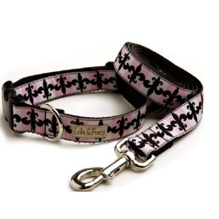 Lola & Foxy Dog Collars   Fleur De Lys   Collars   Collars, Harnesses & Leashes