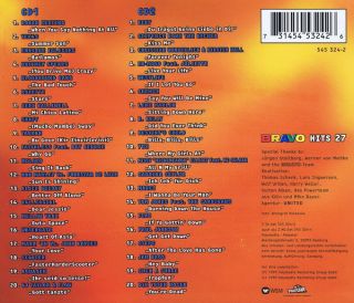 Bravo Hits 27   (40 Tracks auf CD 1 + 2)   2 CD Album
