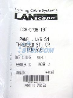 Corning CCH CP06 19T LANscape CCH Patch Panel ~STSI