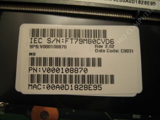 NEW Motherboard Mainboard Toshiba A200 A205 V000108870 Intel