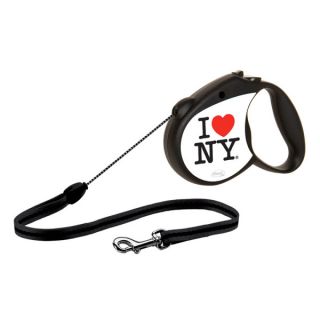 Flexi I Love NY Retractable Dog Leash   Leashes   Collars, Harnesses