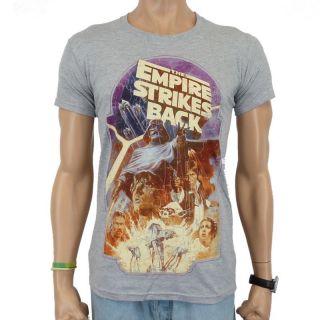 Star Wars   The Empire Strikes Back T Shirt, grau meliert