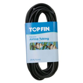 Top Fin Silicone Airline Tubing   Black