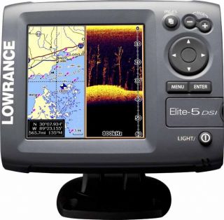 Lowrance Elite 5 DSI Echolot GPS Kartenplotter Kombi