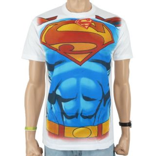 Superman   The Suit T Shirt, weiss