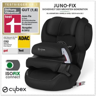 Juno Fix Isofix Junofix Gruppe I / 9 18 KG Design Pure Black