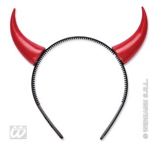 Rote Teufels Hoerner Accessoire Haarreif sexy suess Verkleidung