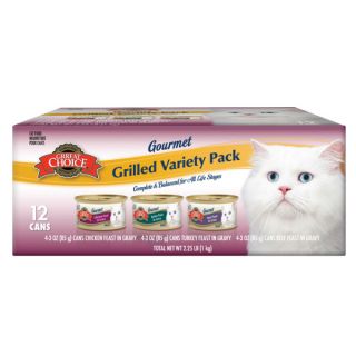 Grreat Choice Grilled Cat Food Variety Pack   Food   Cat