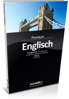 PREMIUM SET Britisches Englisch lernen Britisch Sprachkurs PC + Mac