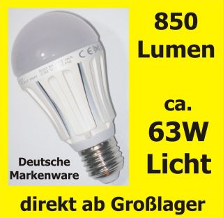 Müller Licht LED Birne E27 10W  60W Licht 230V warmw, 850lm 60x118mm