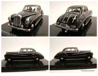 Horch 830 BL 1953 schwarz, Modellauto 143 / Norev
