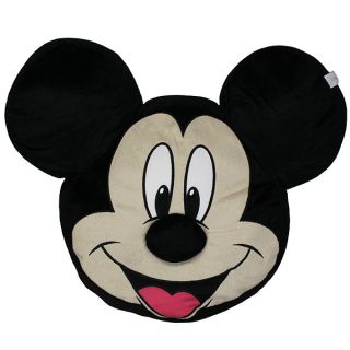 Disney Micky Maus Kissen   Mickey Mouse Form   gefüllt   bunt