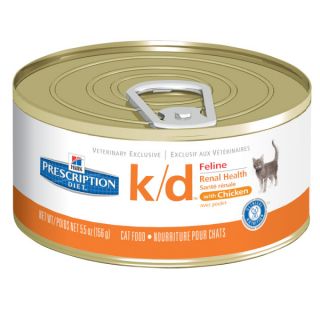 Hill's® Prescription Diet k/d™ Feline Renal Health with Chicken Cat Food   Canned Food   Food